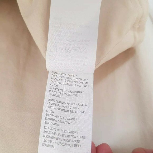 Denim & Company Womens Sleeveless Dress Size Small Sheath  Beige Embroidered - Picture 8 of 12